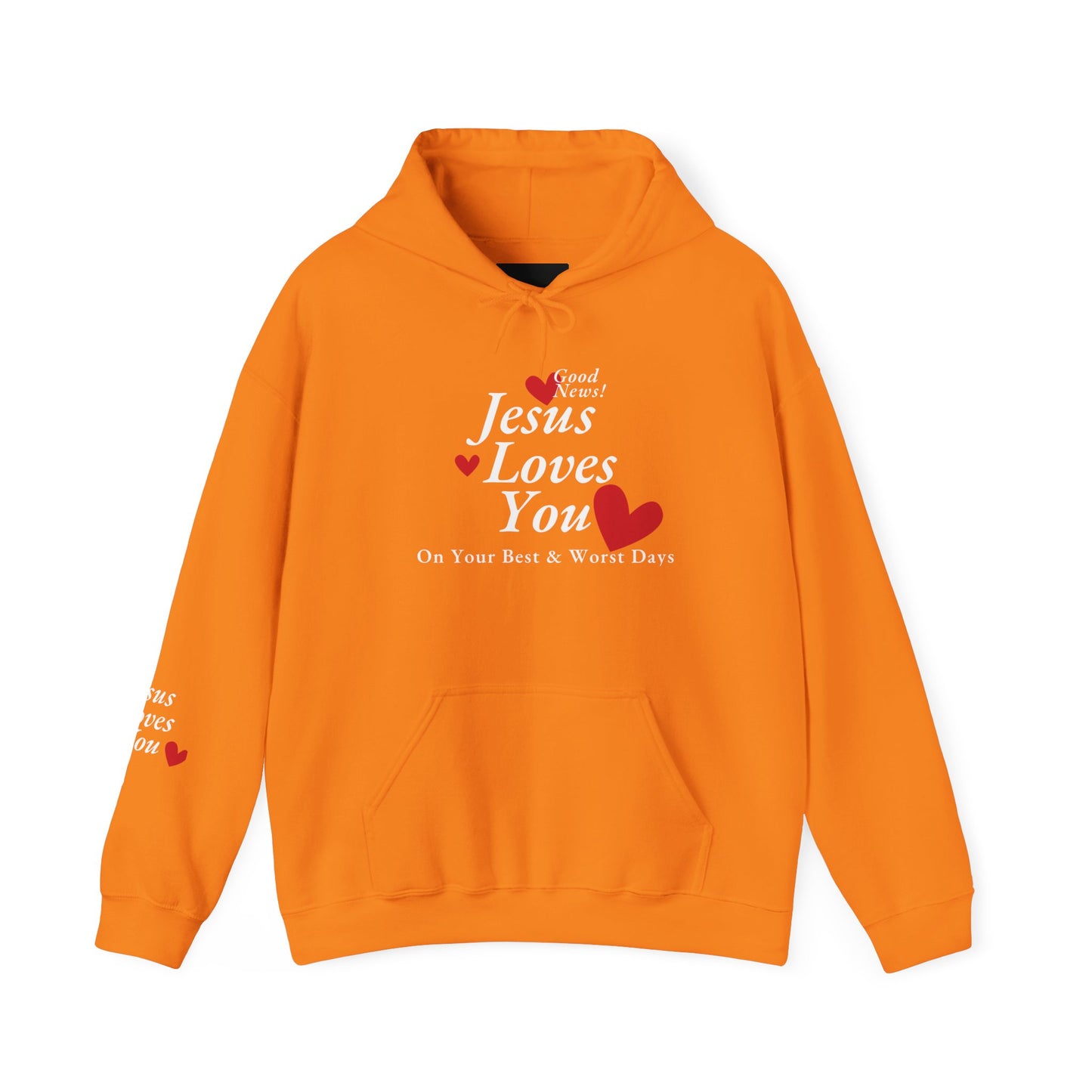 Loves You on Best and Worst Days Hoodie