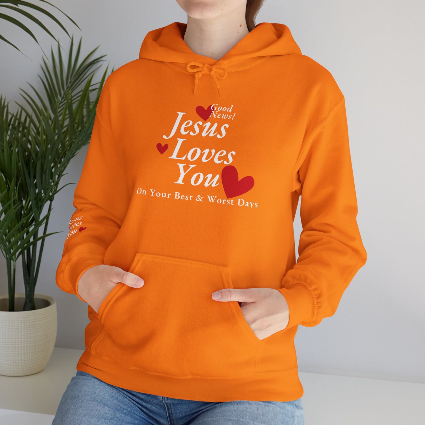 Loves You on Best and Worst Days Hoodie