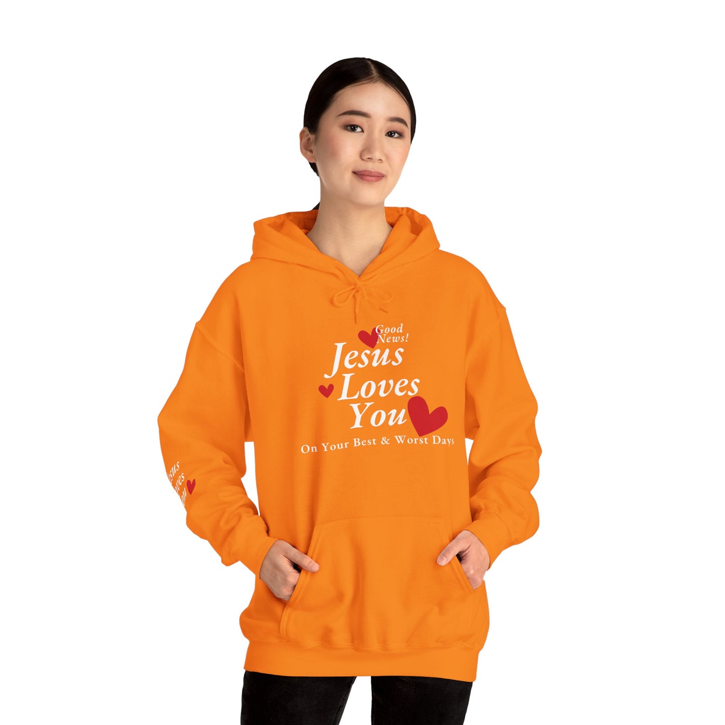 Loves You on Best and Worst Days Hoodie