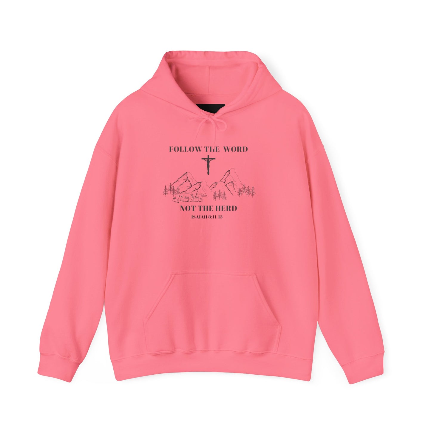 Follow the Word, Not the Herd Hoodie - Faith Over Popular Opinion