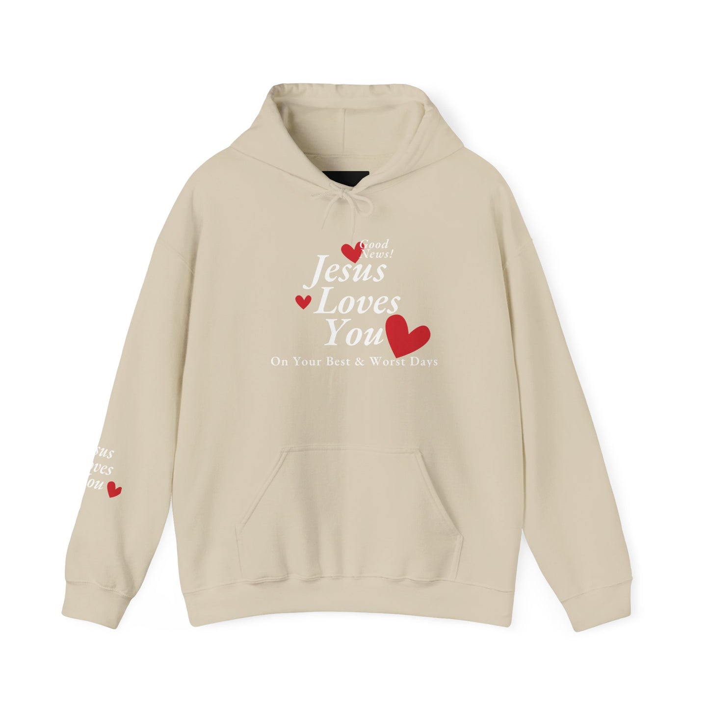 Loves You on Best and Worst Days Hoodie