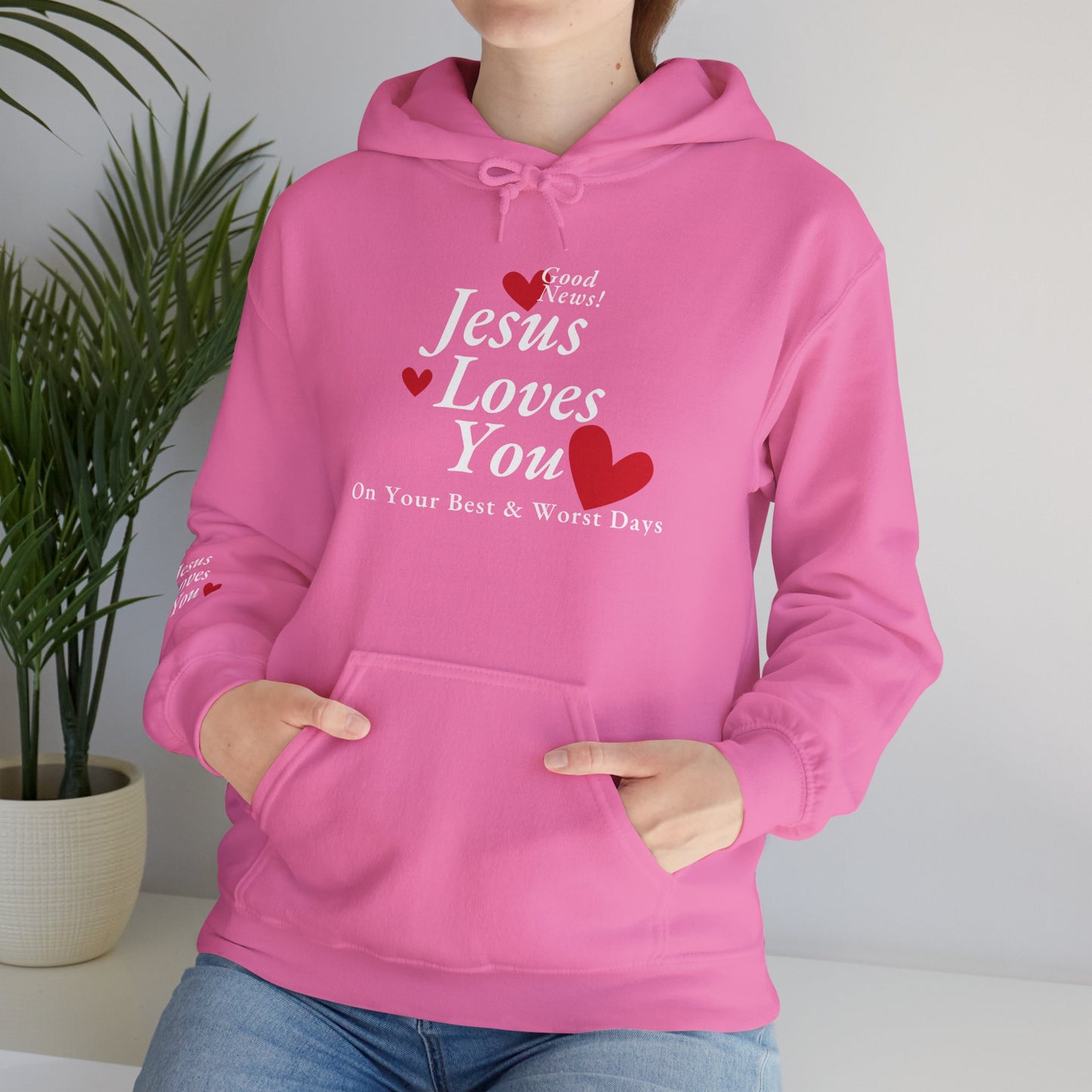 Loves You on Best and Worst Days Hoodie