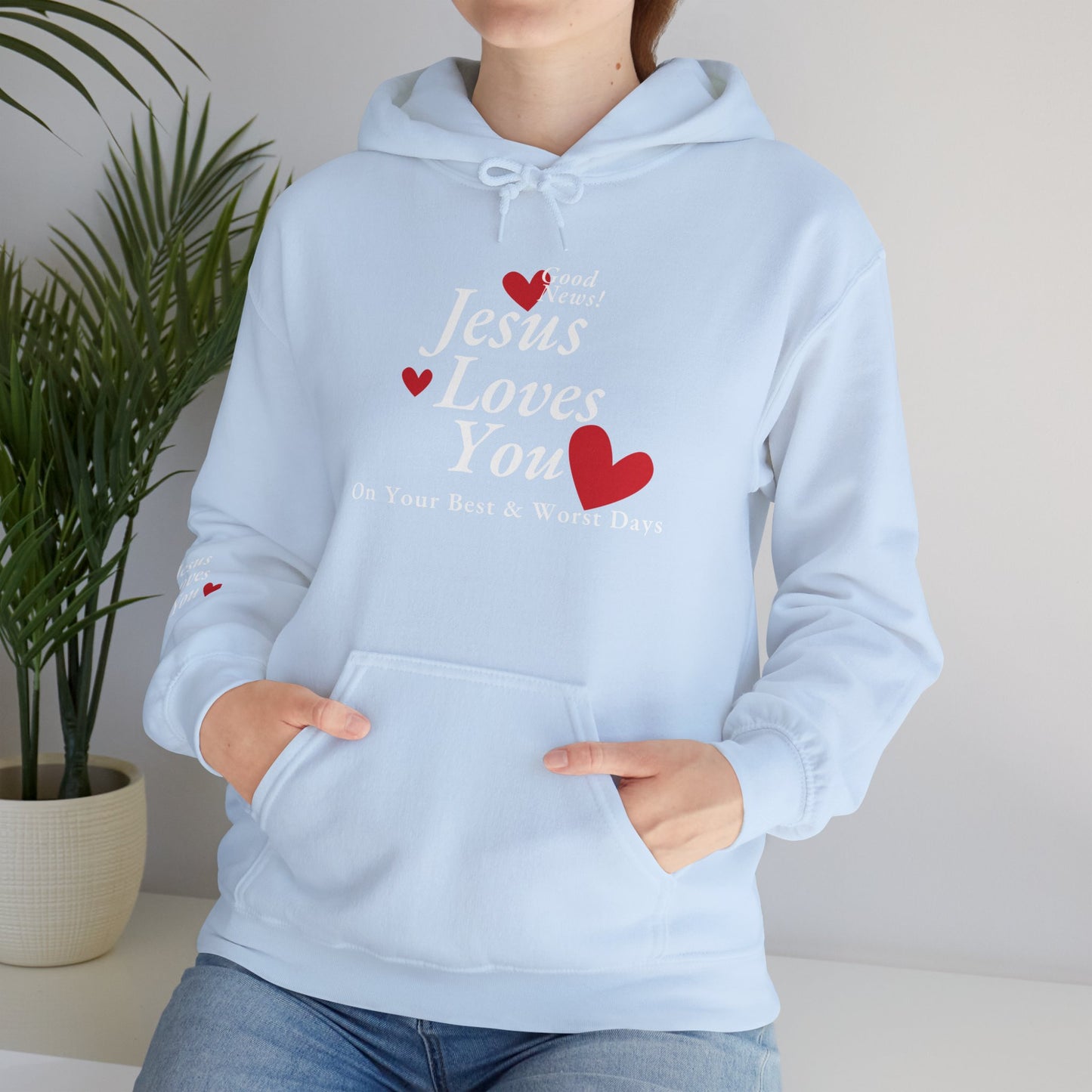 Loves You on Best and Worst Days Hoodie