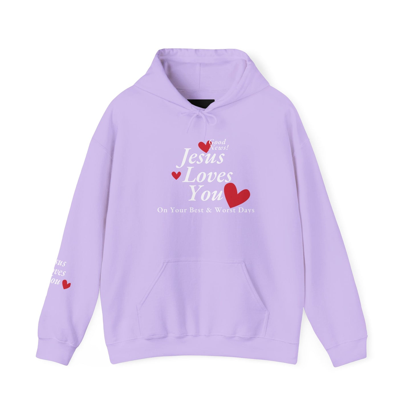 Loves You on Best and Worst Days Hoodie