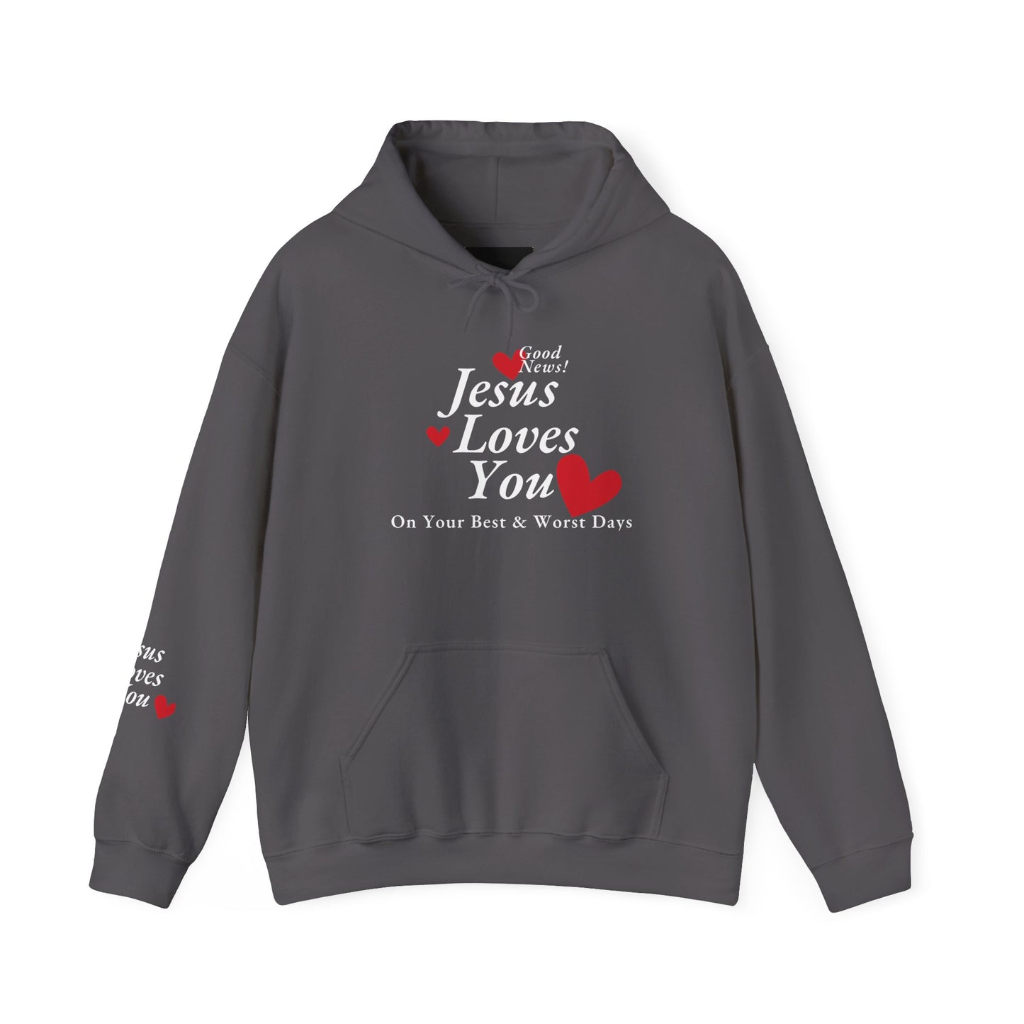 Loves You on Best and Worst Days Hoodie