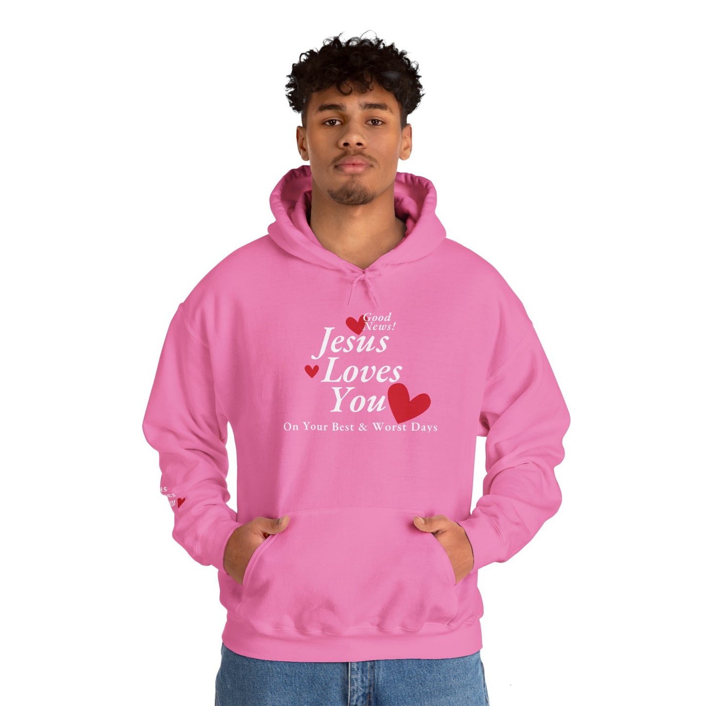 Loves You on Best and Worst Days Hoodie