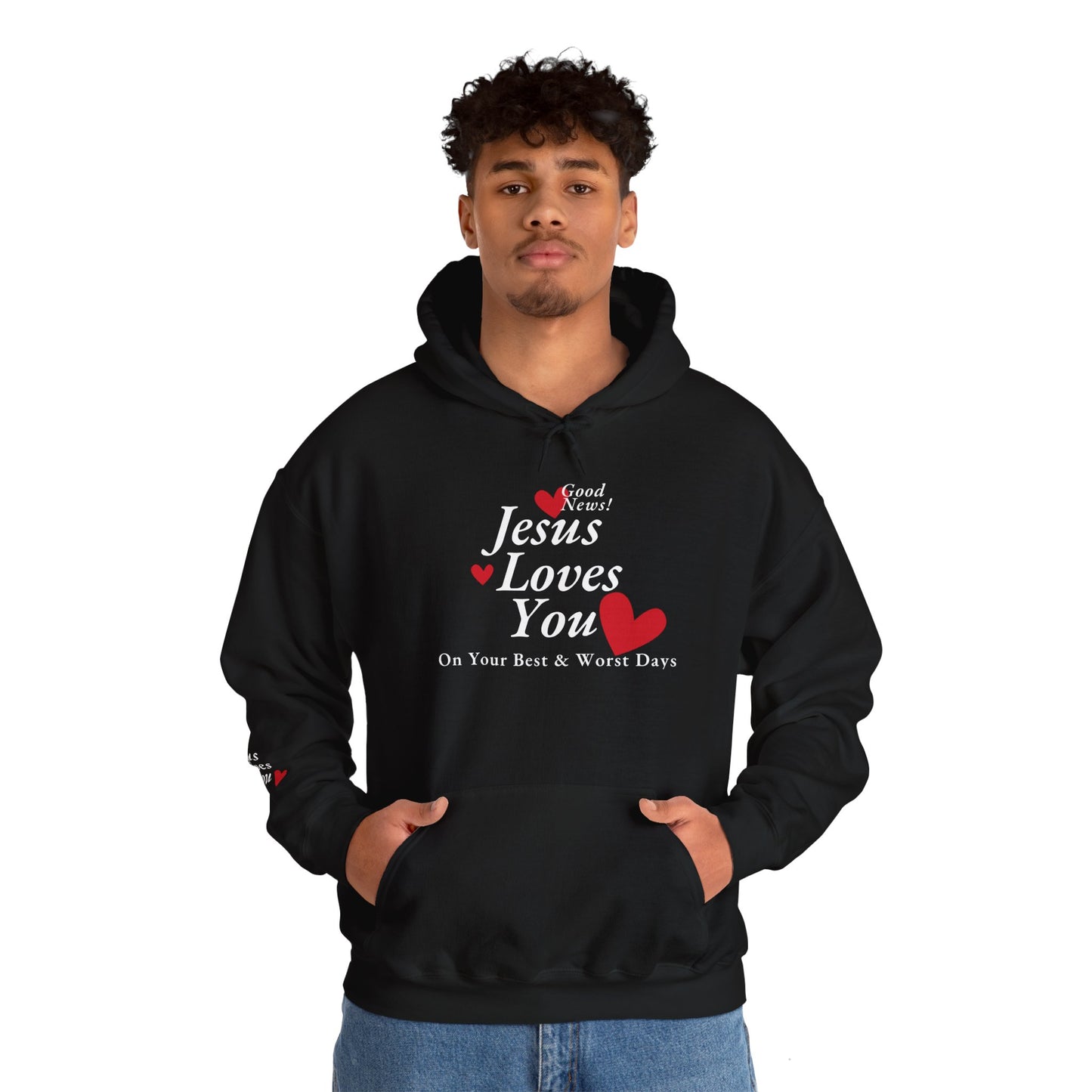 Loves You on Best and Worst Days Hoodie