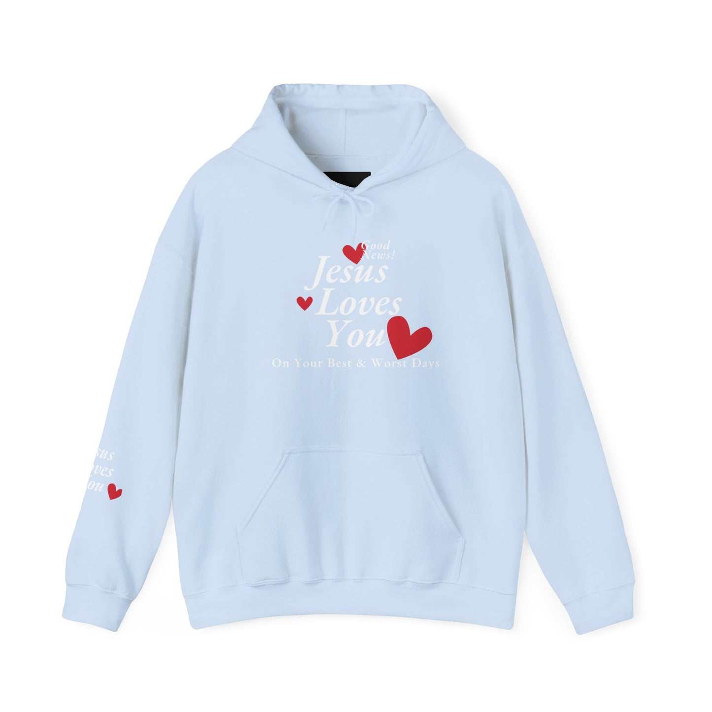 Loves You on Best and Worst Days Hoodie