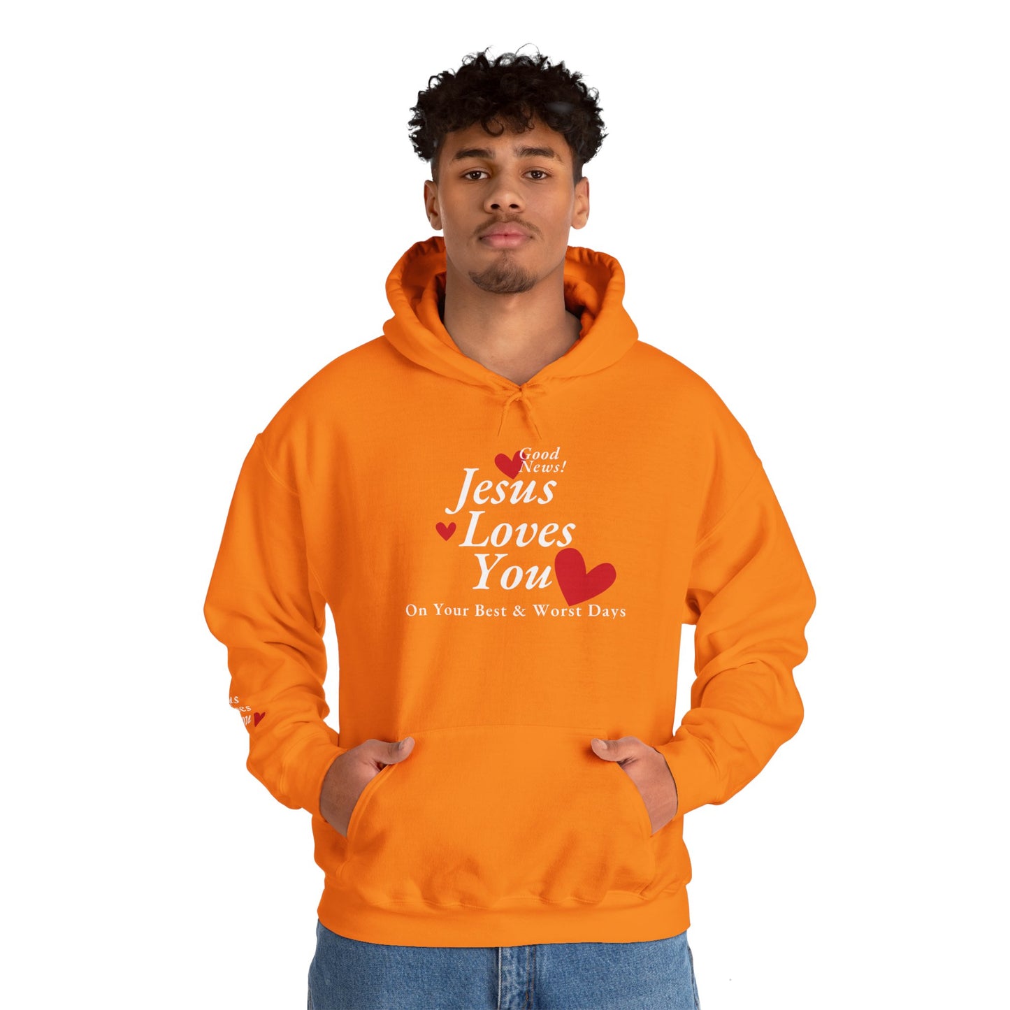 Loves You on Best and Worst Days Hoodie